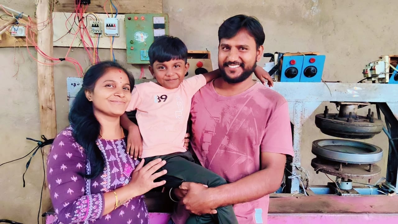 Harish and family